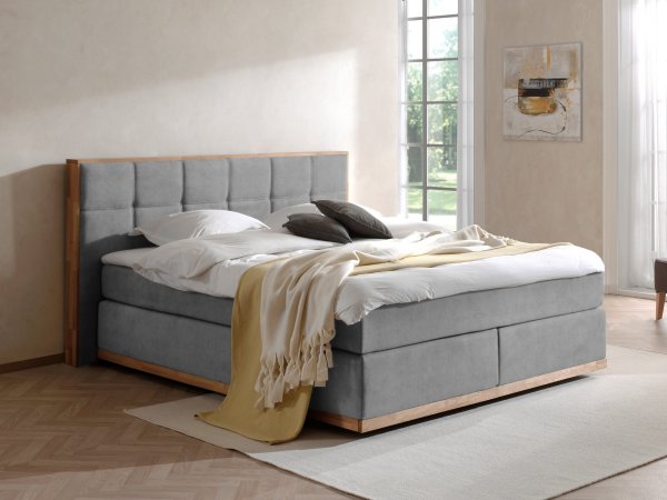 Postel boxspring LEVANA 2 dub masiv