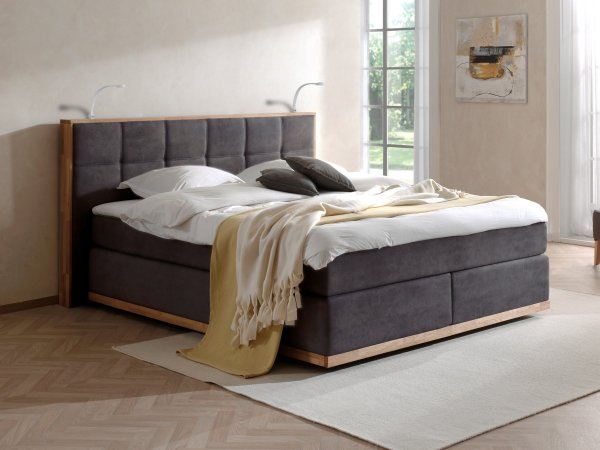 Postel boxspring LEVANA dub masiv