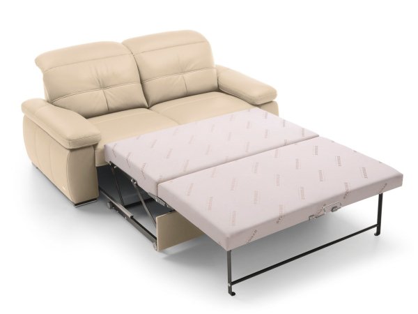 Kožená pohovka 2,5-sed LIMA s rozkladem