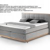 Postel boxspring LEVANA dub masiv