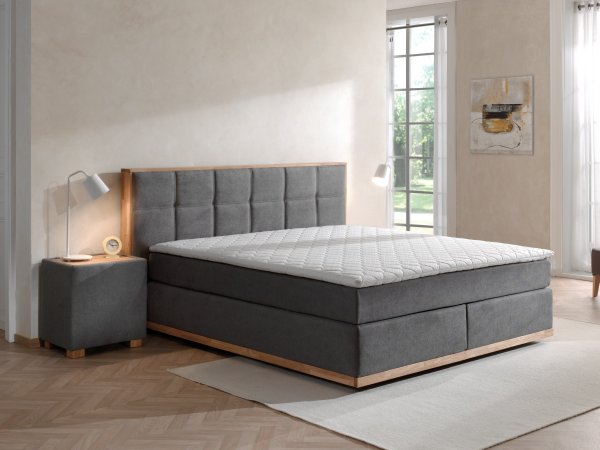 Postel boxspring LEVANA 2 dub masiv