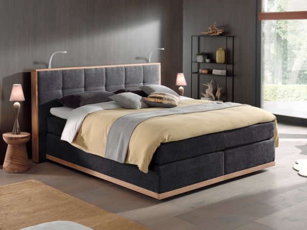Postel boxspring LEVANA 2 dub masiv