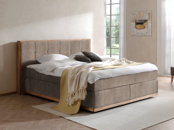 Postel boxspring LEVANA dub masiv
