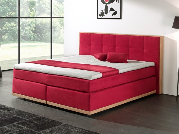Postel boxspring LEVANA 2 dub masiv