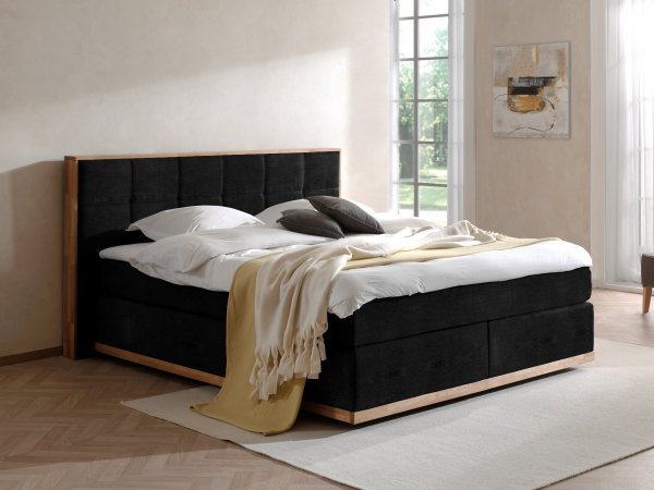 Postel boxspring LEVANA dub masiv