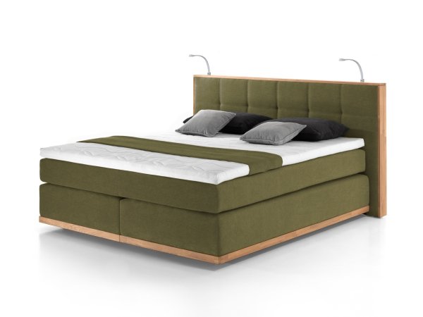 Postel boxspring LEVANA dub masiv