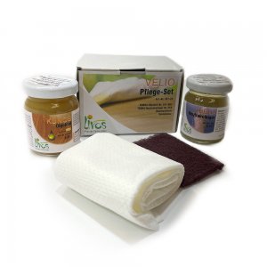 Sada na ošetření dubového nábytku VELIO Livos - care kit