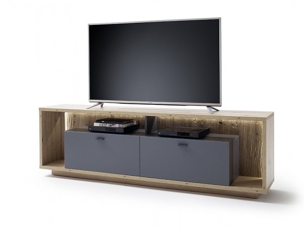 Šedý nábytek do obývacího pokoje LIZZANO