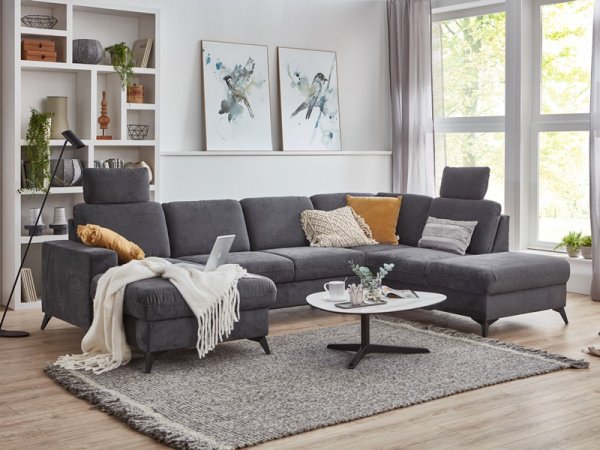 Rohová rozkládací sedací souprava do U LOLLAND 2