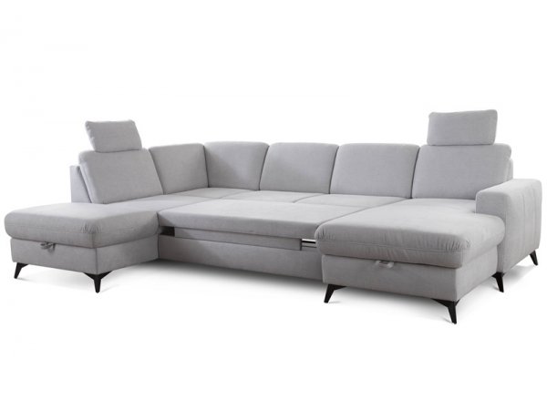 Rohová rozkládací sedací souprava do U LOLLAND