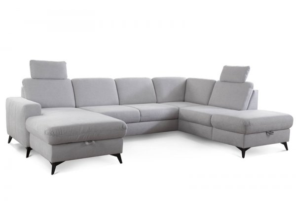 Rohová rozkládací sedací souprava do U LOLLAND