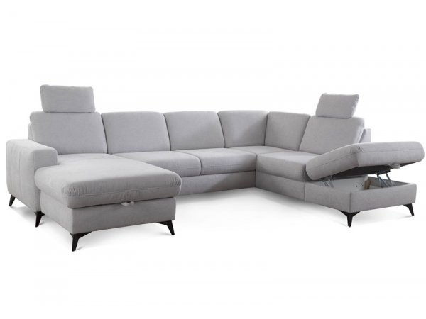 Rohová rozkládací sedací souprava do U LOLLAND