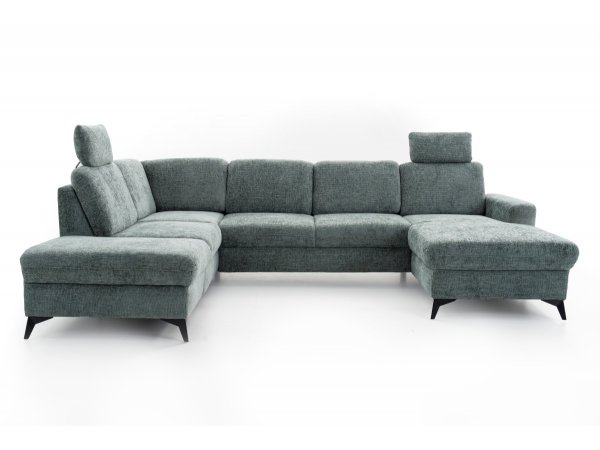 Rohová sedací souprava do tvaru U LOLLAND