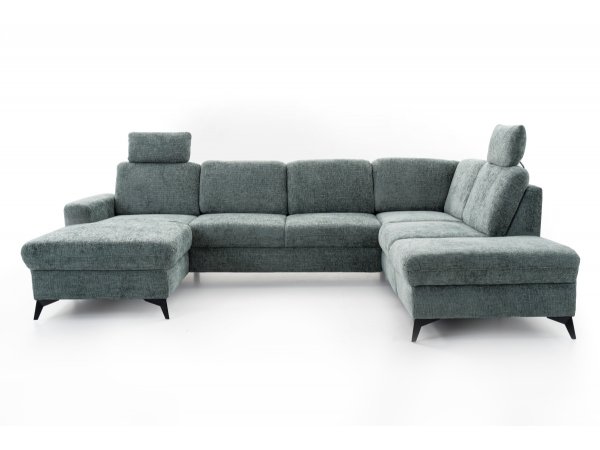 Rohová sedací souprava do tvaru U LOLLAND