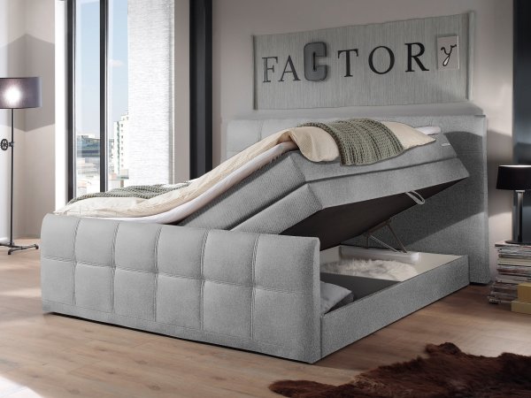 Postel boxspring s úložným prostorem PANAMA