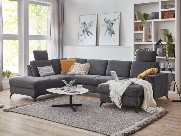 Rohová rozkládací sedací souprava do U LOLLAND 2