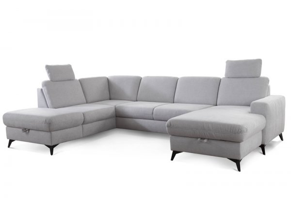 Rohová rozkládací sedací souprava do U LOLLAND