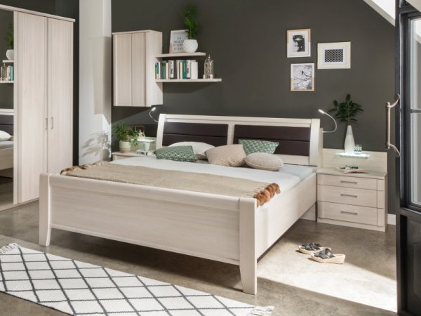 Moderní ložnicová sestava LUXOR 3 polární modřín