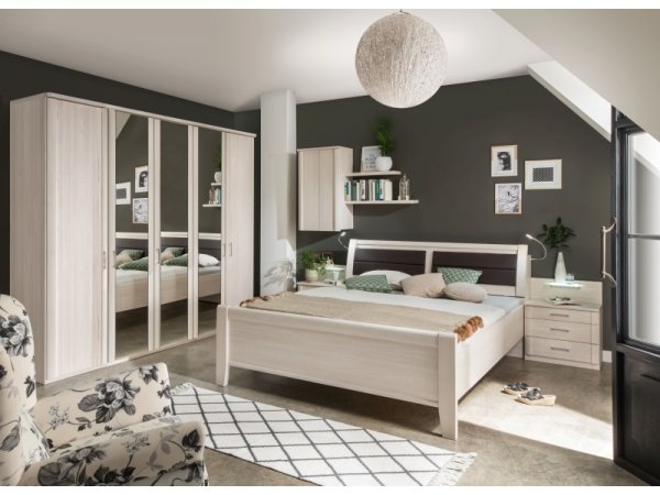 Kombinovaná komoda LUXOR (TYP 419) polární modřín