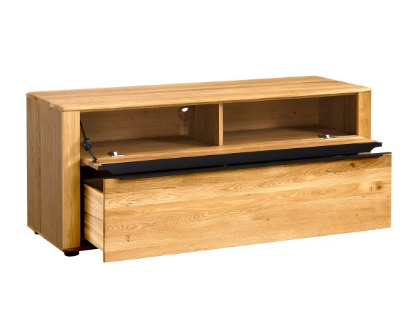 Dubová televizní komoda LUNA typ 21