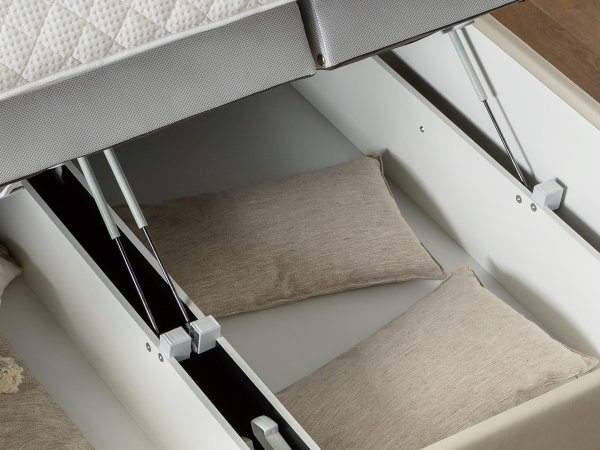 Luxusní postel boxspring s úložným prostorem COMPOSIUM KTV - Ruf betten