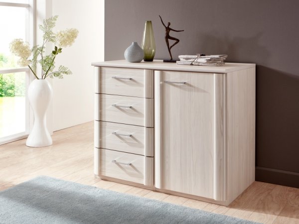 Moderní ložnicová sestava LUXOR 2 polární modřín