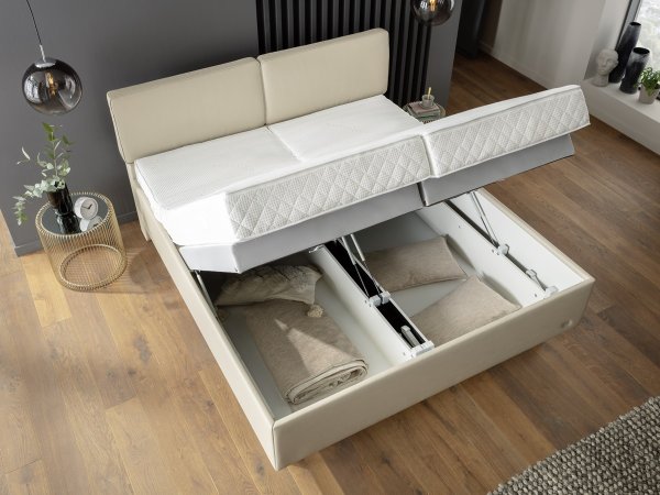 Luxusní postel boxspring s úložným prostorem COMPOSIUM KTV - Ruf betten