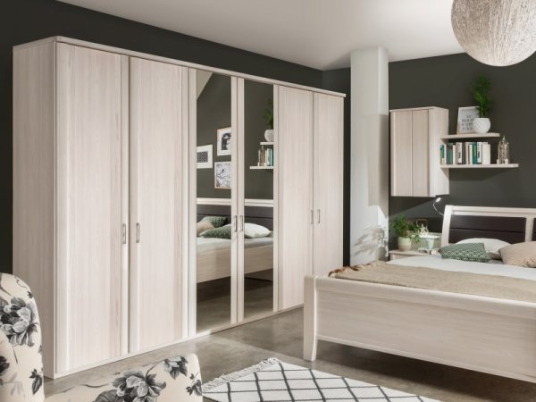 Moderní ložnicová sestava LUXOR 3 polární modřín