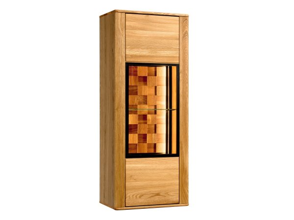 Dubový nábytek do obývacího pokoje včetně osvětlení LUNA 3