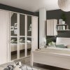 Moderní postel LUXOR polární modřín
