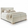 Boxspring postel LUMINA s úložným prostorem, matrací a topperem