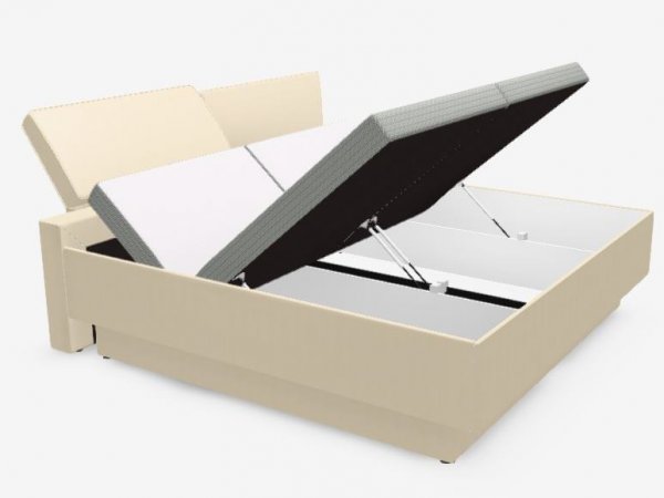 Luxusní postel boxspring s úložným prostorem COMPOSIUM KTV - Ruf betten