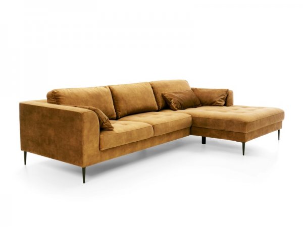 Rohová rozkládací sedací souprava LUIZ