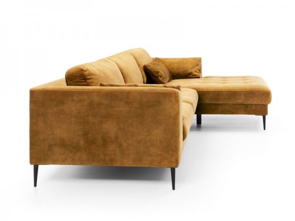 Rohová rozkládací sedací souprava LUIZ