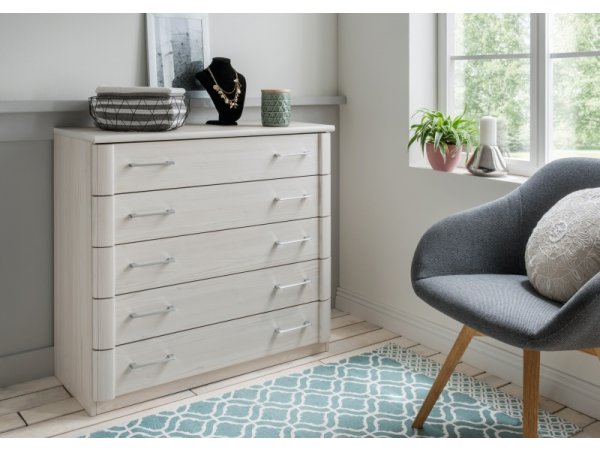 Moderní ložnicová sestava LUXOR 3 polární modřín