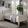 Postel pro jednu osobu LUXOR 100x200 cm (TYP 588) polární modřín