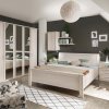 Moderní postel LUXOR polární modřín