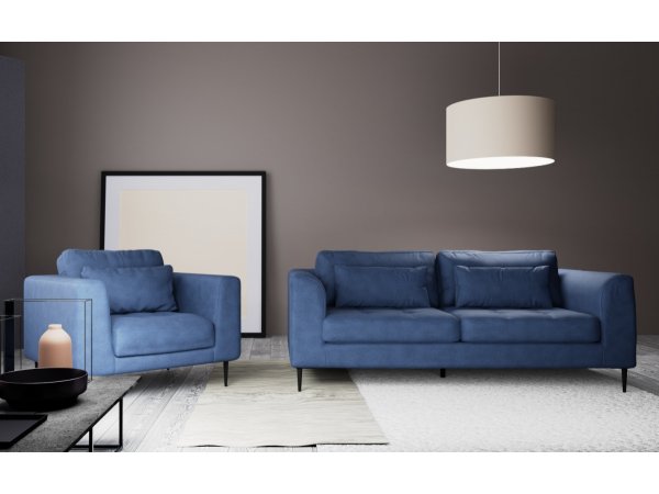 Rozkládací pohovka + křeslo LUIZ