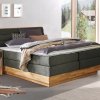 Postel boxspring s úložným prostorem KARISSA dub masiv