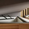 Postel boxspring s úložným prostorem KARISSA 6 dub masiv