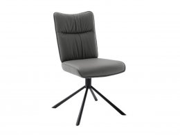 Jídelní otočná židle MARIN antracitová
