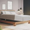 Postel boxspring s úložným prostorem MAESTRO dub masiv