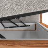 Postel boxspring s úložným prostorem MAESTRO dub masiv