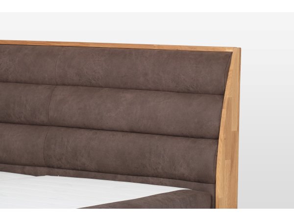 Postel boxspring s úložným prostorem KARISSA 3 dub masiv