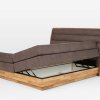 Postel boxspring s úložným prostorem KARISSA 3 dub masiv