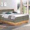 Postel boxspring s úložným prostorem KARISSA 6 dub masiv