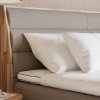 Postel boxspring s úložným prostorem KARISSA 6 dub masiv