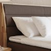 Postel boxspring s úložným prostorem KARISSA dub masiv