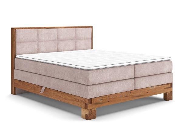 Postel boxspring s úložným prostorem MAESTRO 2 dub masiv