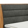 Postel boxspring s úložným prostorem KARISSA dub masiv